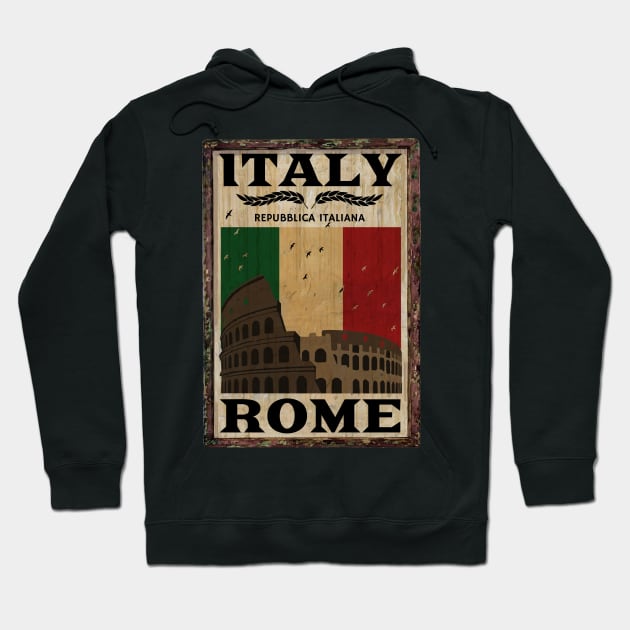 make a journey to Italy Hoodie by KewaleeTee